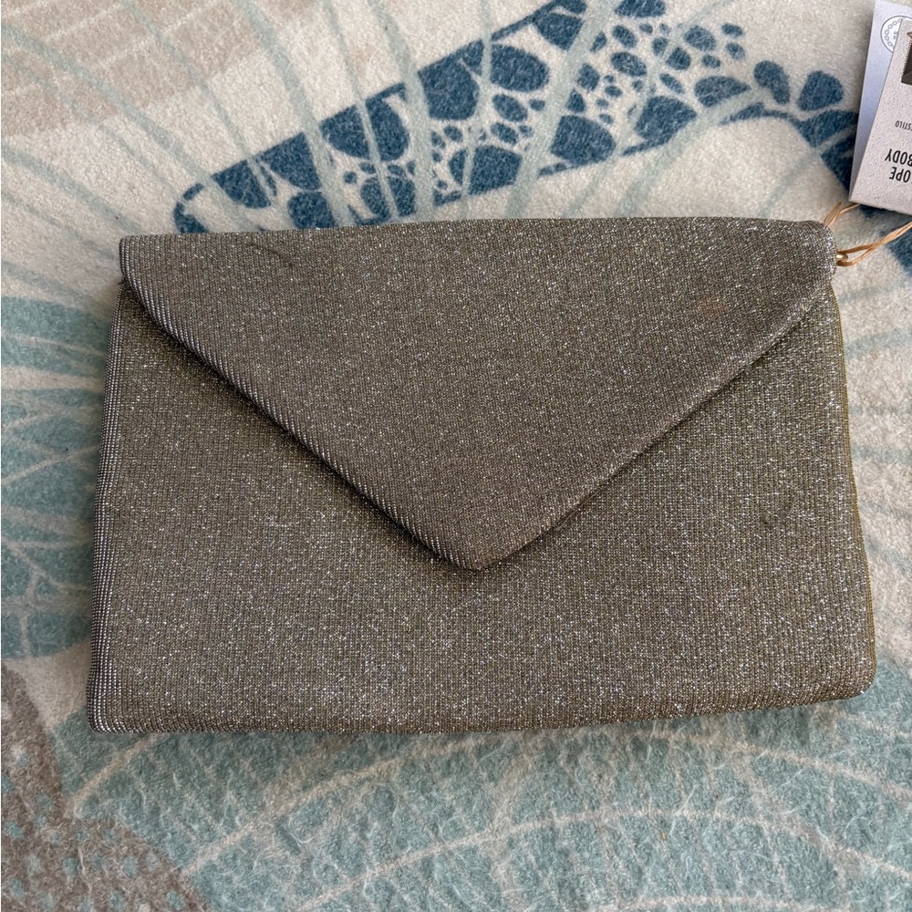 Rebecca Minkoff Shimmering Gold Clutch